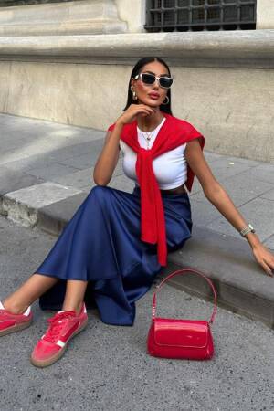 Casual Sport Sexy Elegant Maxi Slip Skirt High Waist - Brand: Sobe Istanbul - Women & Kids, Baby Clothes Wholesale - Globality Store