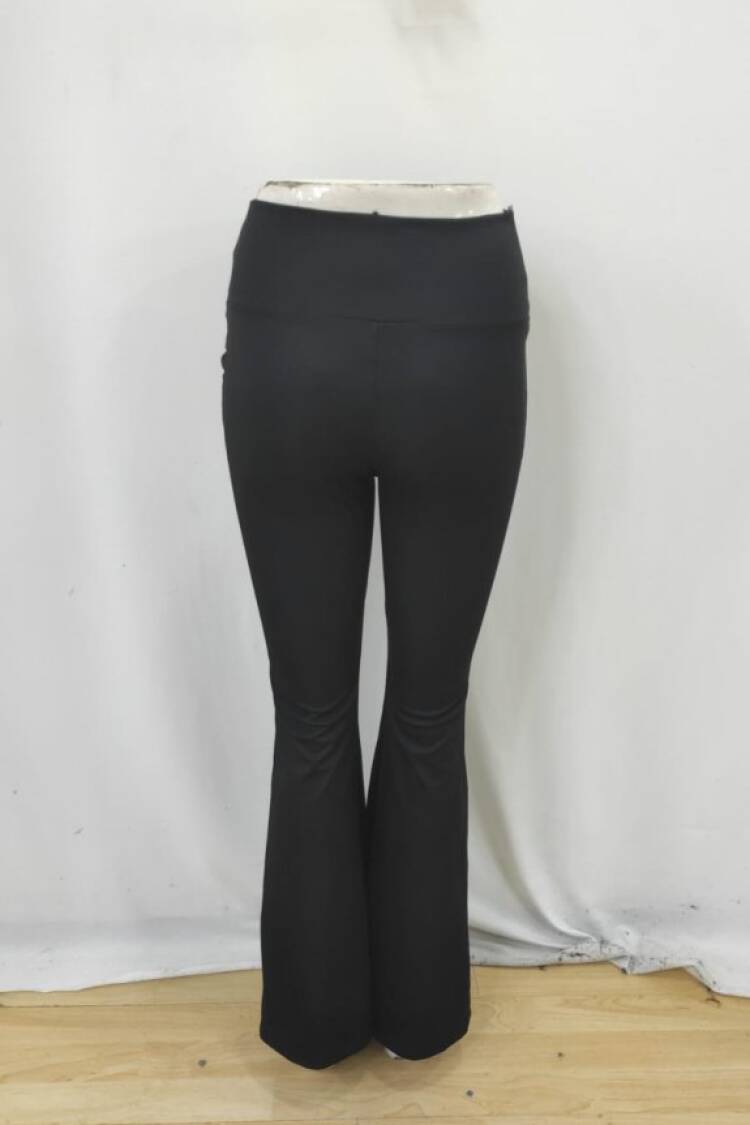 Bootcut High Waist Flare Leg Pants