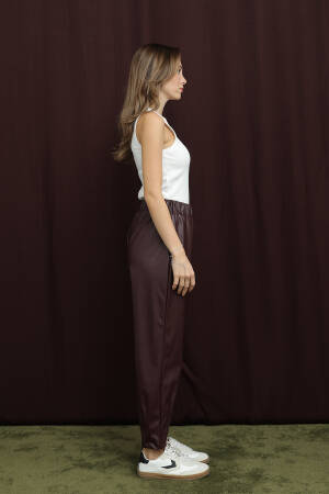 Brown Casual Sport Jogger Pants - Brand: Puane - Women & Kids, Baby Clothes Wholesale - Globality Store