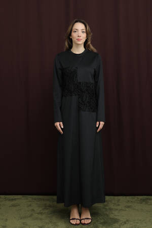 Elegant A-Line Dress With Long Sleeves - Brand: Puane - Women & Kids, Baby Clothes Wholesale - Globality Store