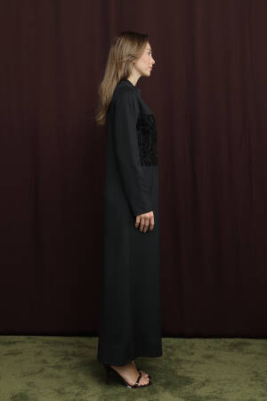 Elegant A-Line Dress With Long Sleeves - Brand: Puane - Women & Kids, Baby Clothes Wholesale - Globality Store