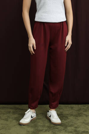 Claret Red Casual Sport Jogger Pants - Brand: Puane - Women & Kids, Baby Clothes Wholesale - Globality Store