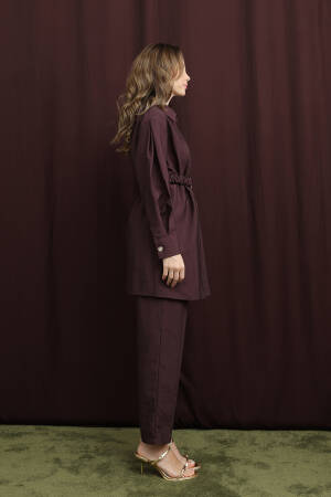 Claret Red Modest Elegant Formal Set - Brand: Puane - Women & Kids, Baby Clothes Wholesale - Globality Store