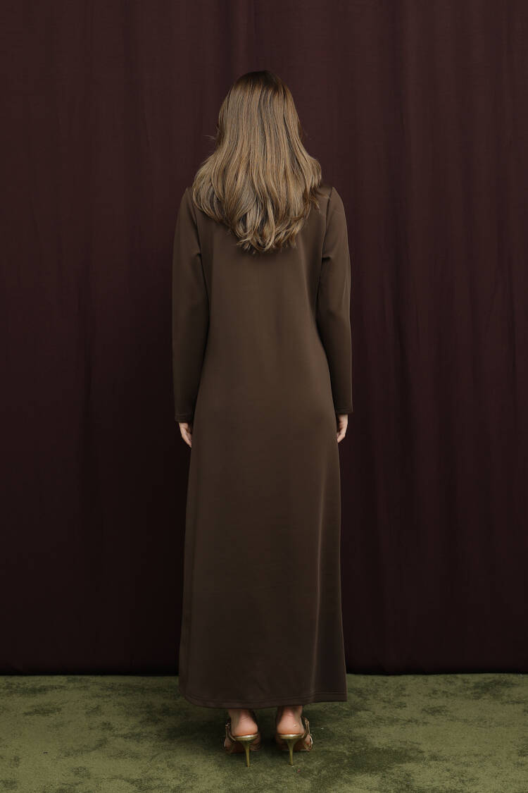 Elegant Floor Length A-Line Dress