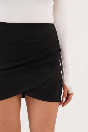 Sexy Casual Elegant Streetwear Wrap Mini Skirt - Brand: Lustrin - Women & Kids, Baby Clothes Wholesale - Globality Store
