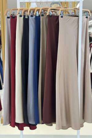 Beige Elegant Mermaid Maxi Skirt High Waist - Brand: Sobe Istanbul - Women & Kids, Baby Clothes Wholesale - Globality Store