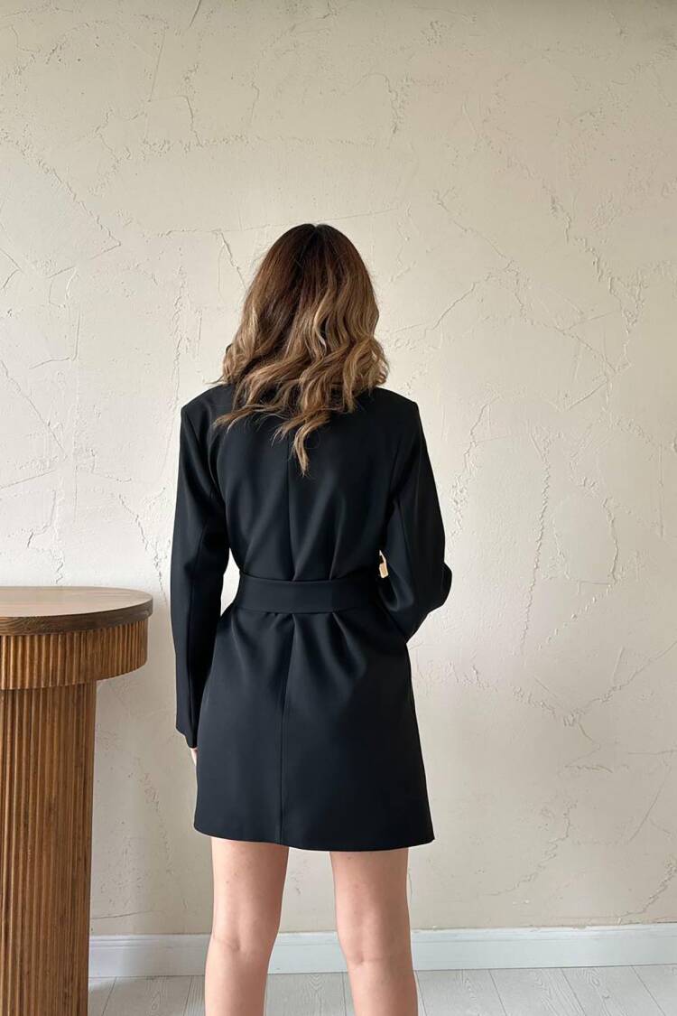 Elegant Glam Blazer Mini Dress