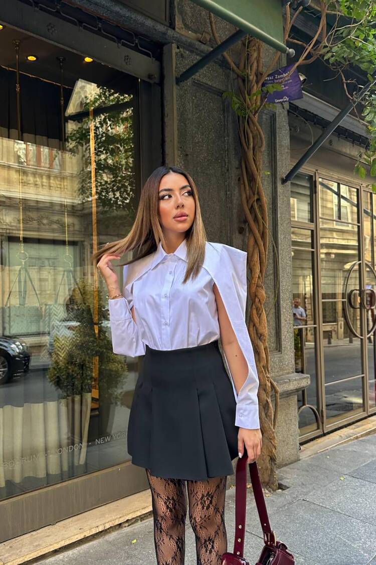 White Formal Sexy Elegant Shirt - Brand: Elisa - Women & Kids, Baby Clothes Wholesale - Globality Store