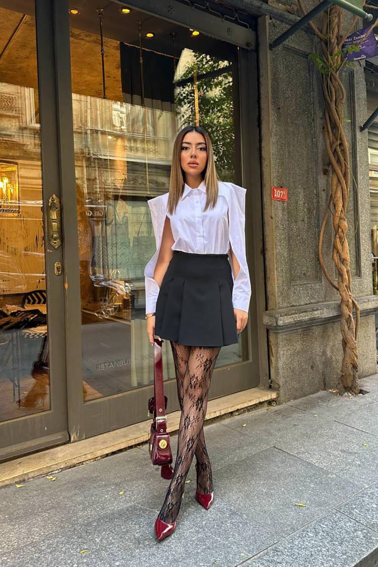 White Formal Sexy Elegant Shirt