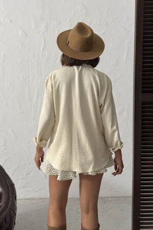 Beige Casual Boho Vintage Shirt - Brand: Topshow - Women & Kids, Baby Clothes Wholesale - Globality Store