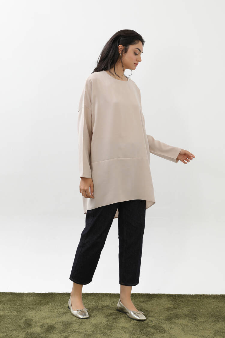Casual Elegant Oversized Fit Tunic - Brand: Puane - Women & Kids, Baby Clothes Wholesale - Globality Store