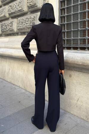 Black High Waist Tapered Carrot Pants - Brand: Sobe Istanbul - Women & Kids, Baby Clothes Wholesale - Globality Store