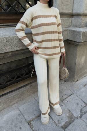 Beige Casual Elegant Modest Suit - Brand: My Fashion - Women & Kids, Baby Clothes Wholesale - Globality Store