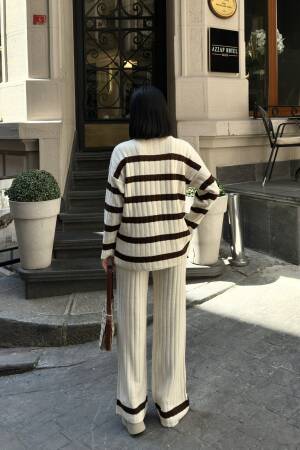 Beige Oversized Fit Suit With Palazzo Pants - Brand: My Fashion - Women & Kids, Baby Clothes Wholesale - Globality Store