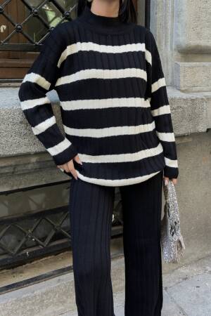 Oversized Fit Striped Palazzo Suit - Brand: My Fashion - Women & Kids, Baby Clothes Wholesale - Globality Store
