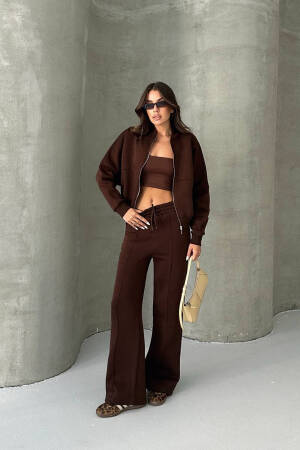 Tracksuit With Hooded Neck & Flare Leg - Brand: Mode Roy - Women & Kids, Baby Clothes Wholesale - Globality Store