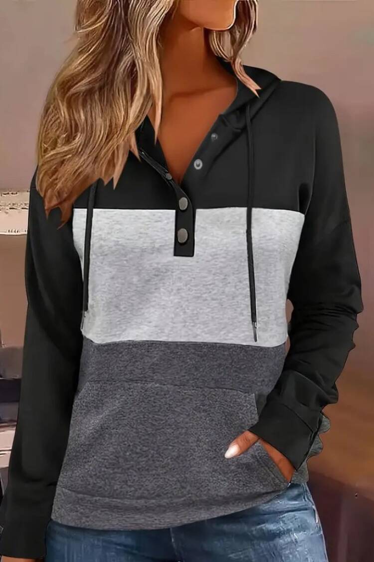 Color Block Casual Sport Blouse - Brand: Janes - Women & Kids, Baby Clothes Wholesale - Globality Store