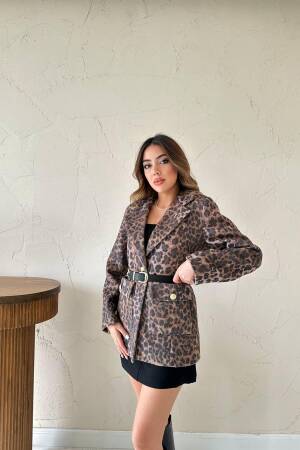 Brown Sexy Slim Fit Single-Breasted Blazer Jacket - Brand: Elisa - Women & Kids, Baby Clothes Wholesale - Globality Store