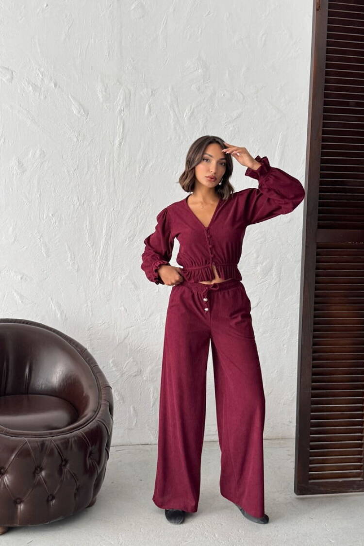 Shirt With Ruffle Sleeves
