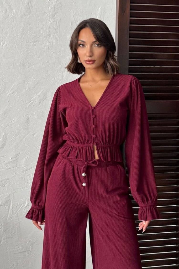 Shirt With Ruffle Sleeves - Brand: Topshow - Women & Kids, Baby Clothes Wholesale - Globality Store