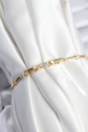 Brass Viping Series Gold Color Fragmented Model Zircon Stone Women's Bracelet - Brand: Ebijuteri - Women & Kids, Baby Clothes Wholesale - Globality Store