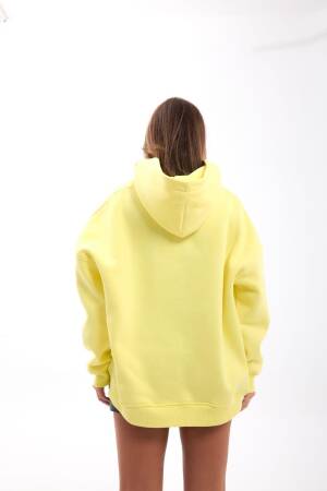 Casual Oversized Fit Sweatshirt With Hood - Brand: Fame - Women & Kids, Baby Clothes Wholesale - Globality Store