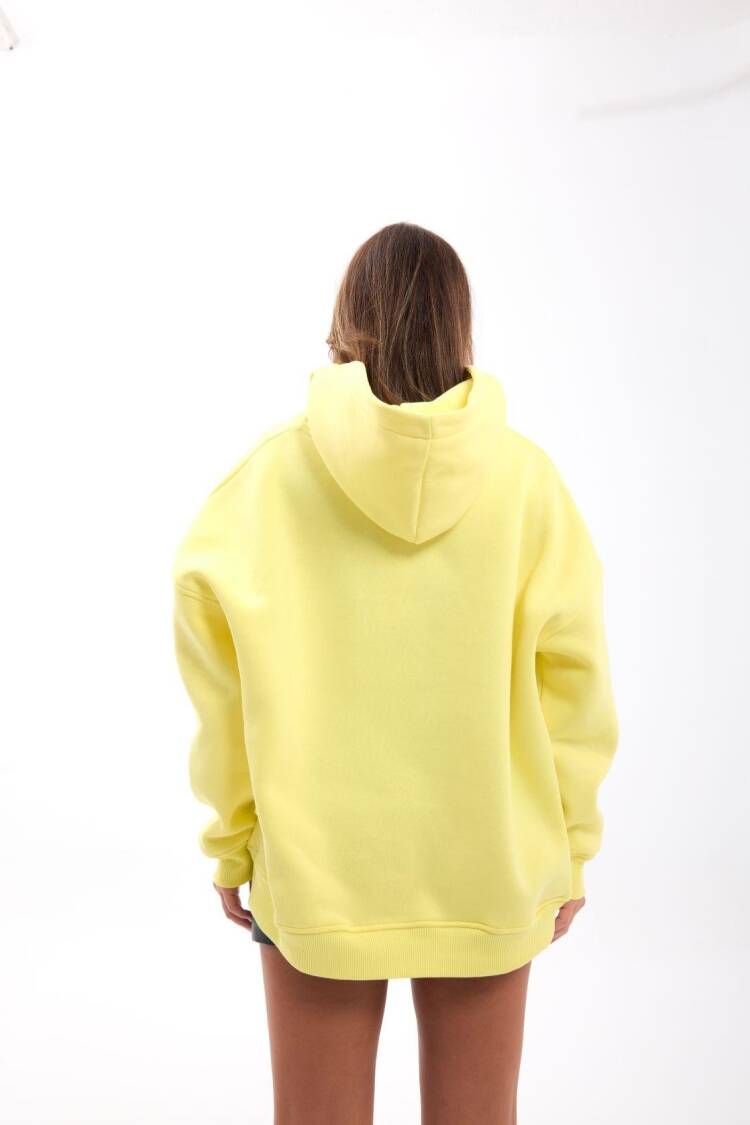 Casual Oversized Fit Sweatshirt With Hood