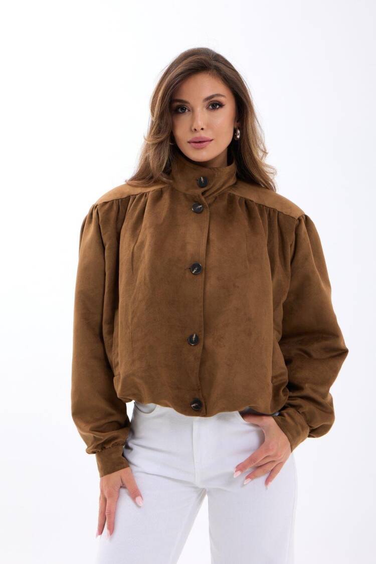 Elegant Single-Breasted Blazer Jacket - Brand: Fame - Women & Kids, Baby Clothes Wholesale - Globality Store