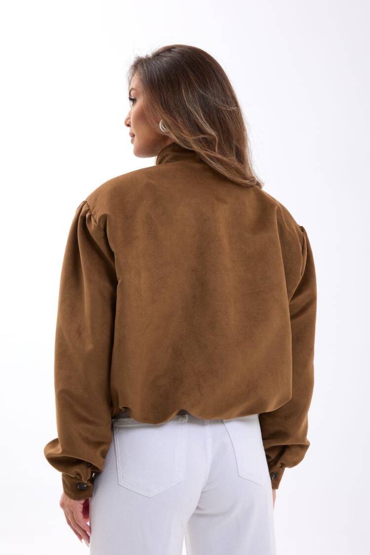 Elegant Single-Breasted Blazer Jacket
