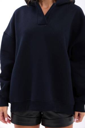 Oversized Casual Sweatshirt With Hood - Brand: Fame - Women & Kids, Baby Clothes Wholesale - Globality Store