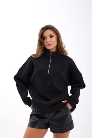 Sweatshirt Oversized Hooded Long Sleeve - Brand: Fame - Women & Kids, Baby Clothes Wholesale - Globality Store