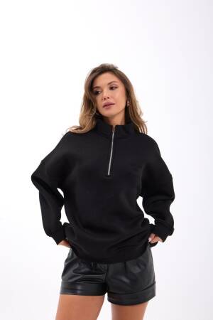Sweatshirt Oversized Hooded Long Sleeve - Brand: Fame - Women & Kids, Baby Clothes Wholesale - Globality Store