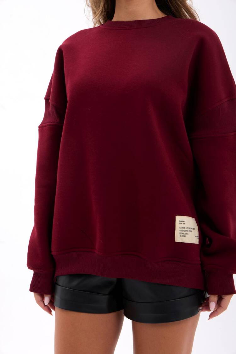 Sweatshirt Oversized Crew Neck Casual