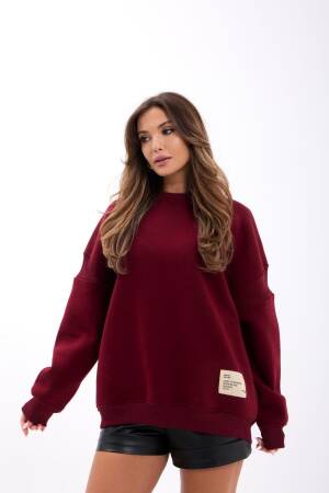 Sweatshirt Oversized Crew Neck Casual - Brand: Fame - Women & Kids, Baby Clothes Wholesale - Globality Store