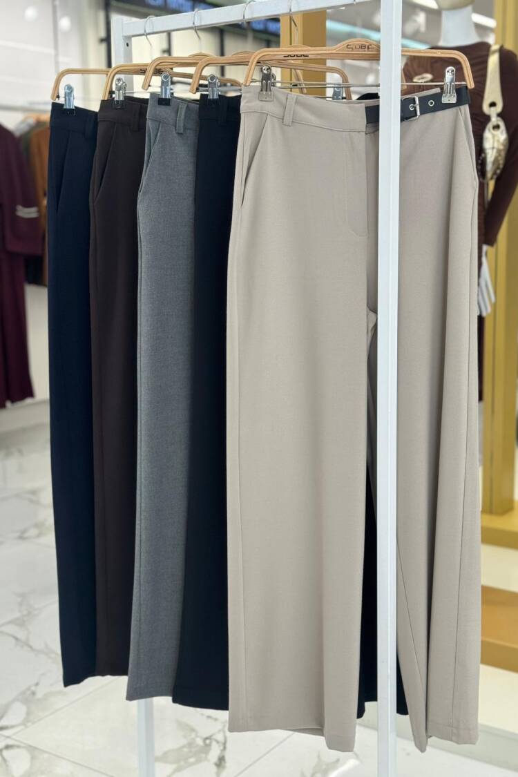 Black High Waist Tapered Carrot Pants