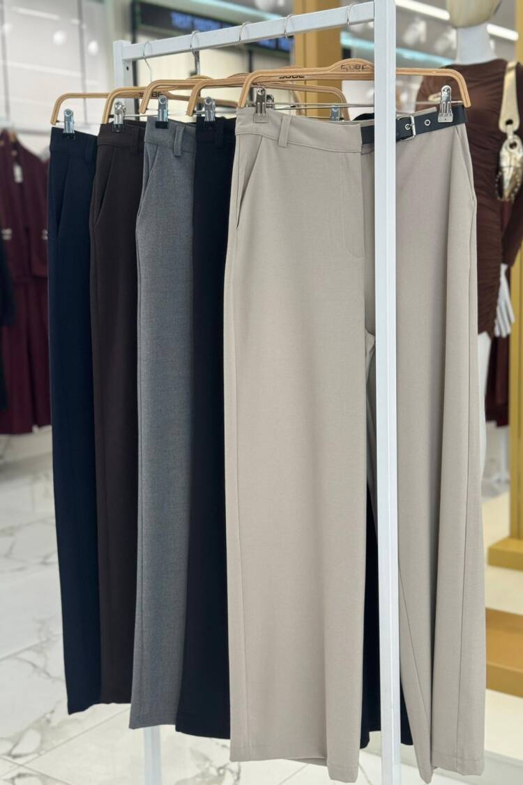 Black High Waist Tapered Carrot Pants