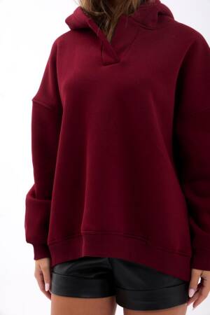 Sweatshirt With Hooded Neck And Oversized Fit - Brand: Fame - Women & Kids, Baby Clothes Wholesale - Globality Store