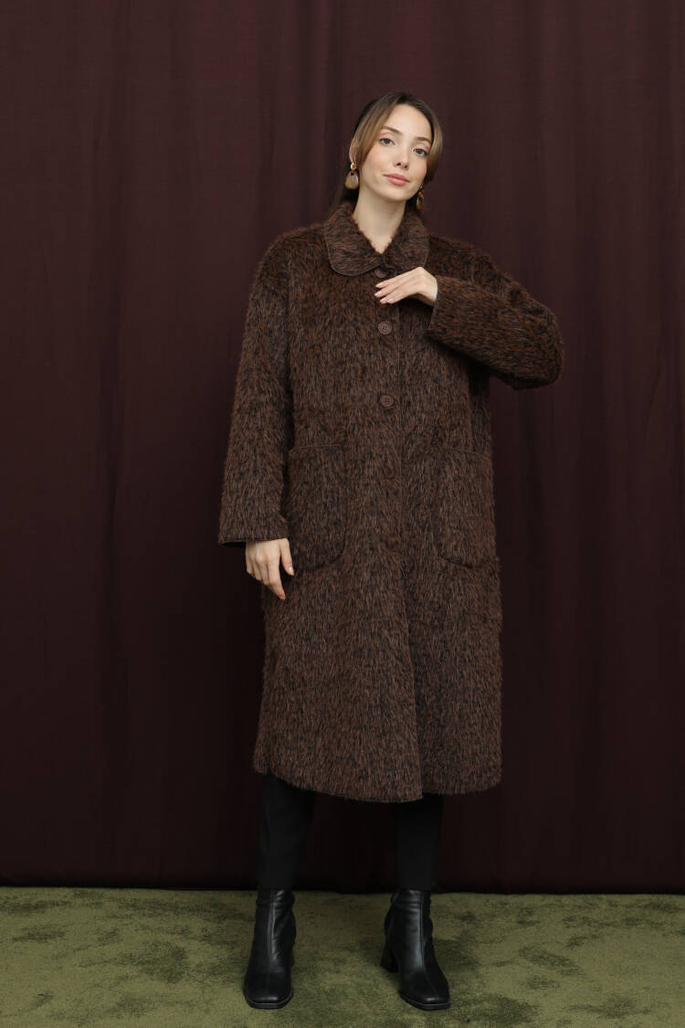 Elegant Single-Breasted Coat - Brand: Puane - Women & Kids, Baby Clothes Wholesale - Globality Store