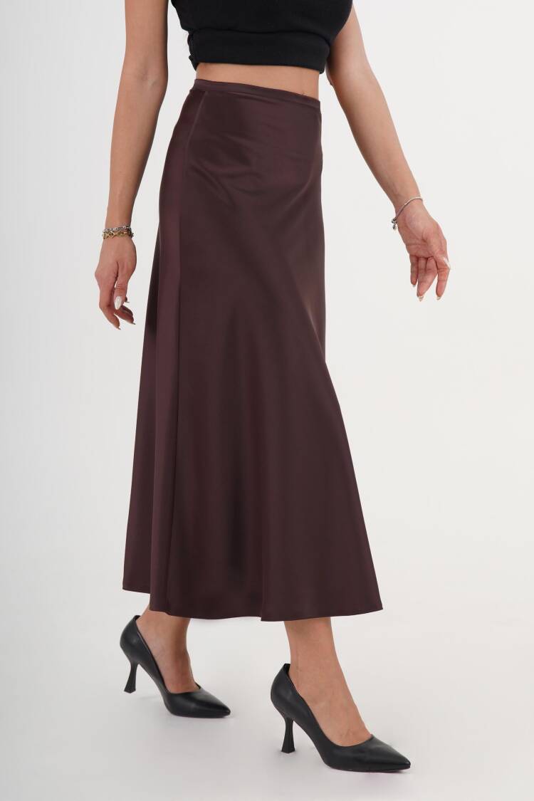 Elegant Flared Midi Skirt