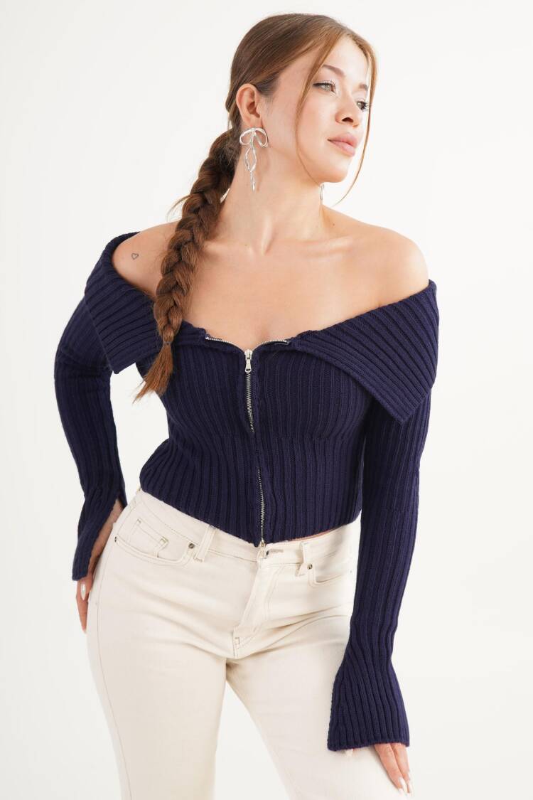 Cardigan - Sexy Casual Elegant Zip-Up