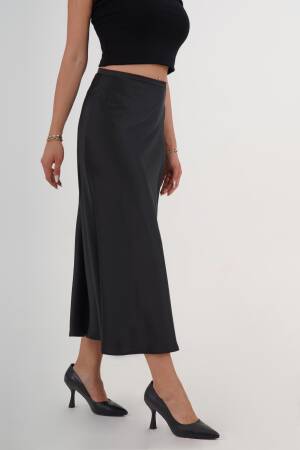 Elegant Midi Slip Skirt - Brand: Lustrin - Women & Kids, Baby Clothes Wholesale - Globality Store