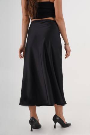 Elegant Midi Slip Skirt - Brand: Lustrin - Women & Kids, Baby Clothes Wholesale - Globality Store