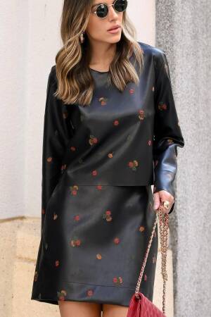 Floral Bodycon Mini Skirt Set - Brand: My Jest Fashion - Women & Kids, Baby Clothes Wholesale - Globality Store