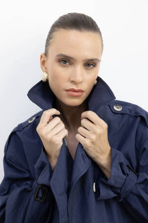 Double-Breasted Crop Coat - Brand: Cream Rouge - Women & Kids, Baby Clothes Wholesale - Globality Store