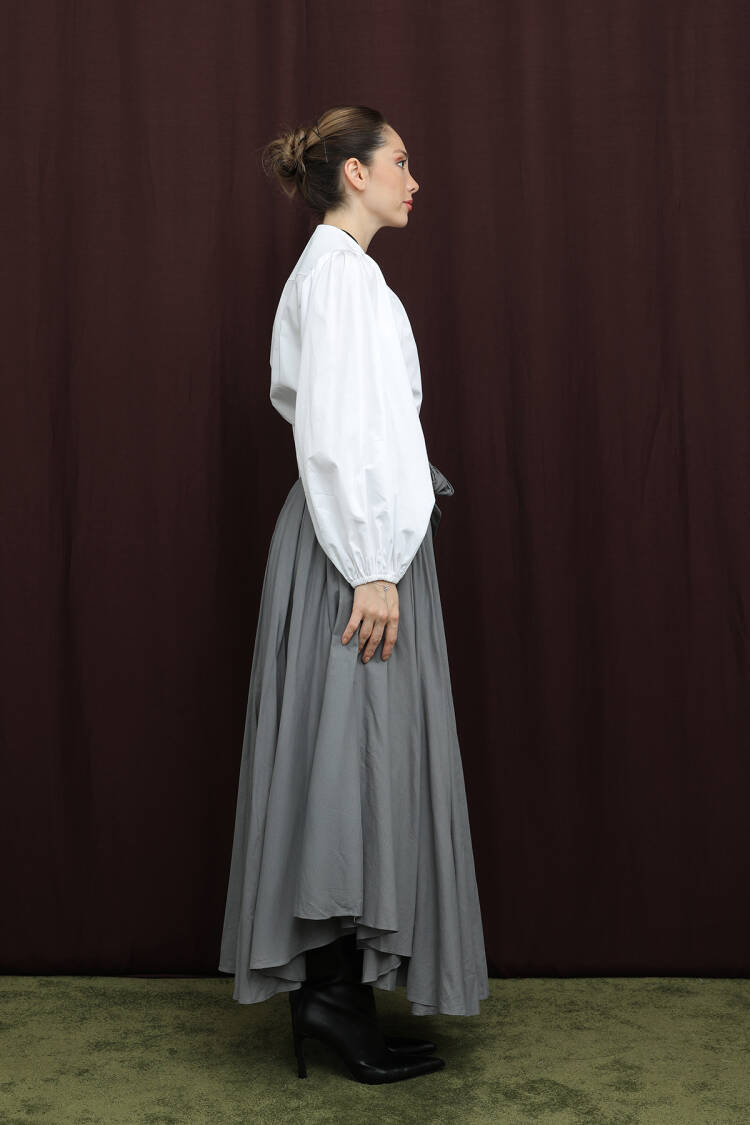 Elegant Formal Maxi Layered Skirt