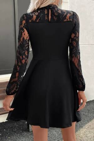 Elegant Black Fit And Flare Mini Dress - Brand: Janes - Women & Kids, Baby Clothes Wholesale - Globality Store
