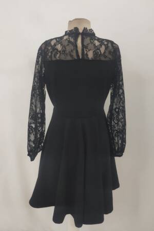 Elegant Black Fit And Flare Mini Dress - Brand: Janes - Women & Kids, Baby Clothes Wholesale - Globality Store