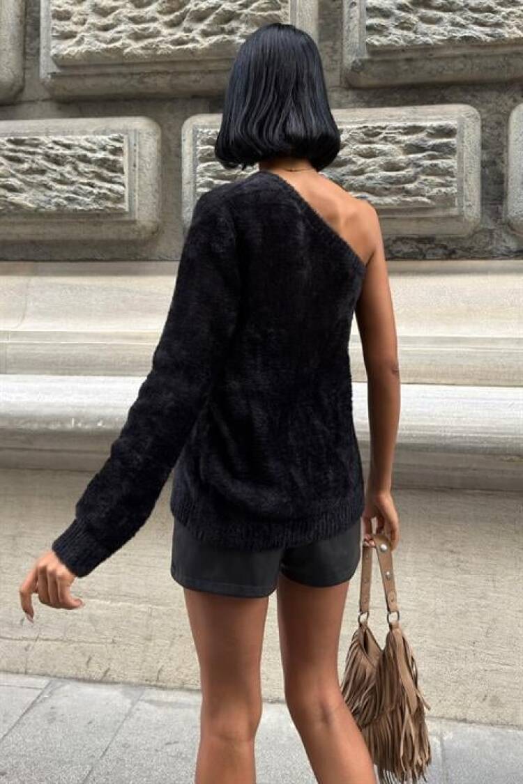 Sweater One Shoulder Neck Regular Fit