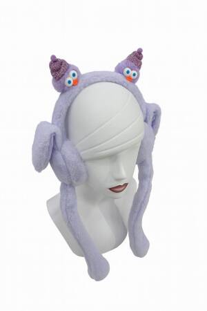 Purple Cute Casual Beret For Winter Parties - Brand: Axesoire - Women & Kids, Baby Clothes Wholesale - Globality Store