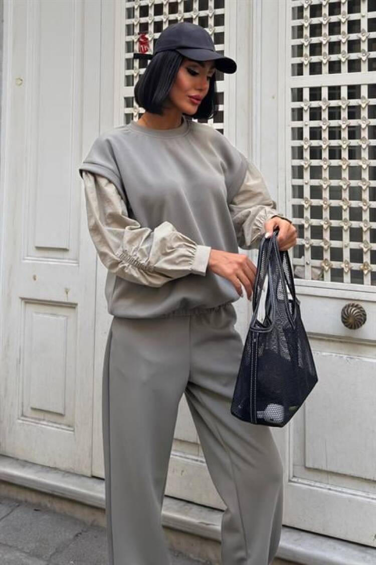 Grey Casual Sport Set